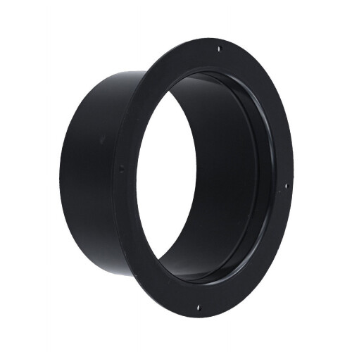 Abs Pipe Connector Round Flange Ventilation Flange Suitable for Pipe Ventilation 125mm 2