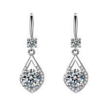 HANXIULIN Feminine Drop Earrings Micro-inlaid Zircon Female Dangle Earrings Drop Earrings