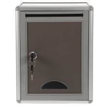 Small Suggestion Box Mailbox With Lock Wall Hanging Complaint Suggestion Box Aluminium Alloy Box