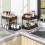 Pull-Out 2 Layer Storage Rack Kitchen Sink Organizer Racks Detachable Seasoning Laundry Storage Holders for Kitchen and Bathroom 6