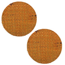 8 Pcs Insulation Pads Home Restaurant Placemat Decorative Dish Round Placemats Coasters for Drinks Household Tableware Office