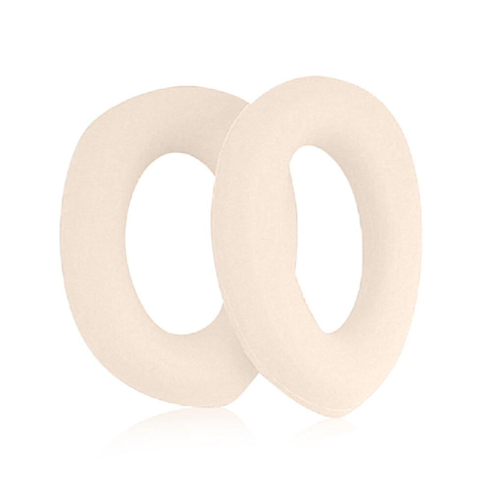Jixopn 2Pcs Silicone Earpad Covers Washable For Wh-1000Xm5 Earphone (Beige) Beige 9389440375819