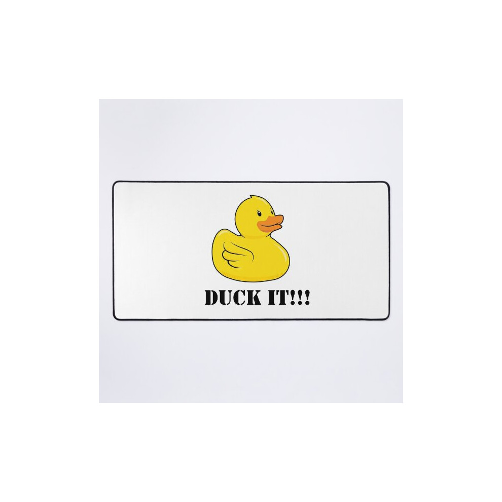 A New Rubber Duck - Duck It! Desk Mat Green 9389440376953