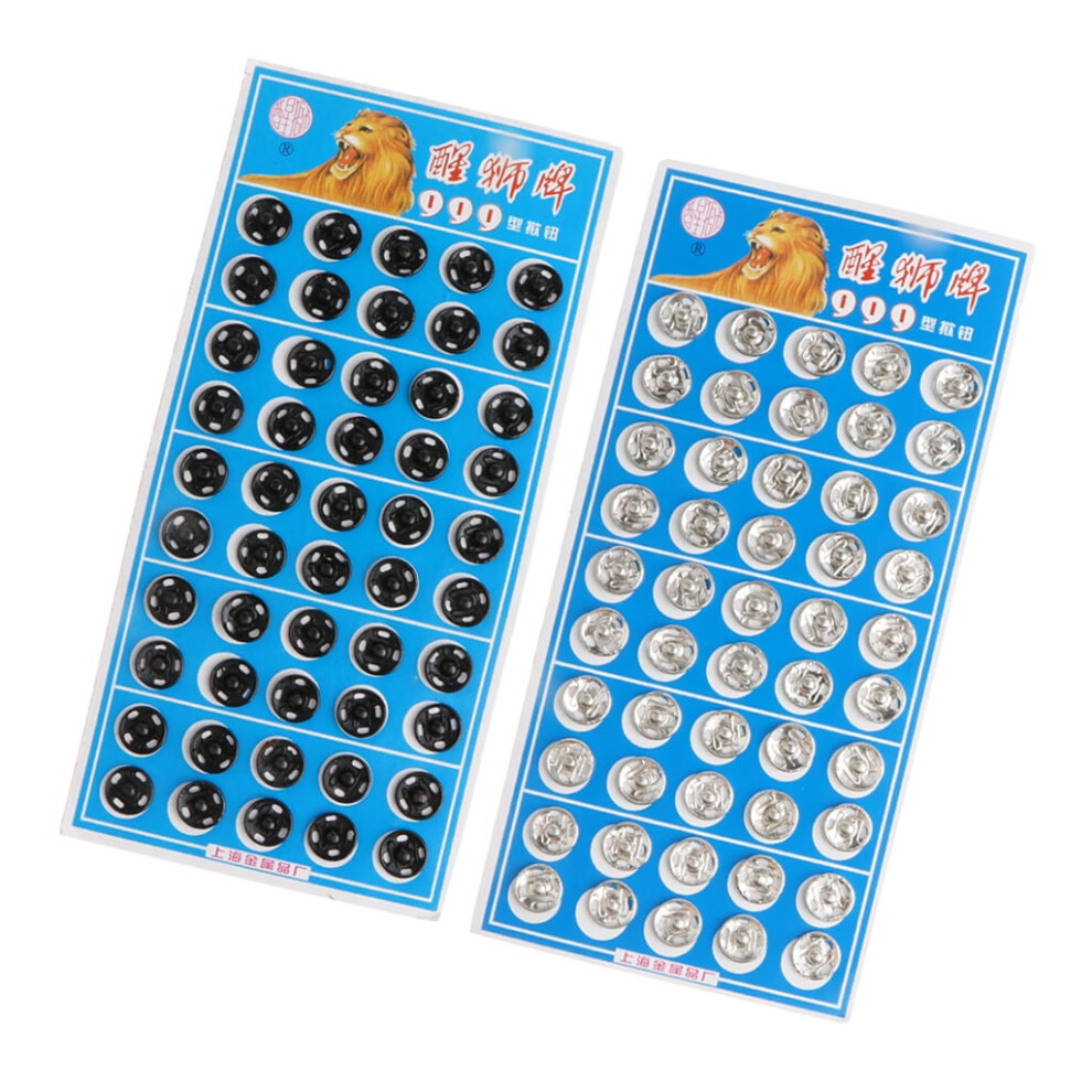 100 Set Sew Snap Fastener Button Press Button Diy Sewing Craft 10Mm 9389440471542