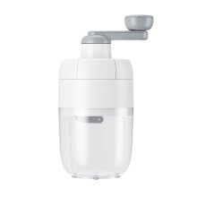 Ruhiku GW Ice Crusher-Manual Rotary Ice Crusher-Small Manual Shaving Ice Machine for Household-Commercial Hand-Cranked Ice Crusher