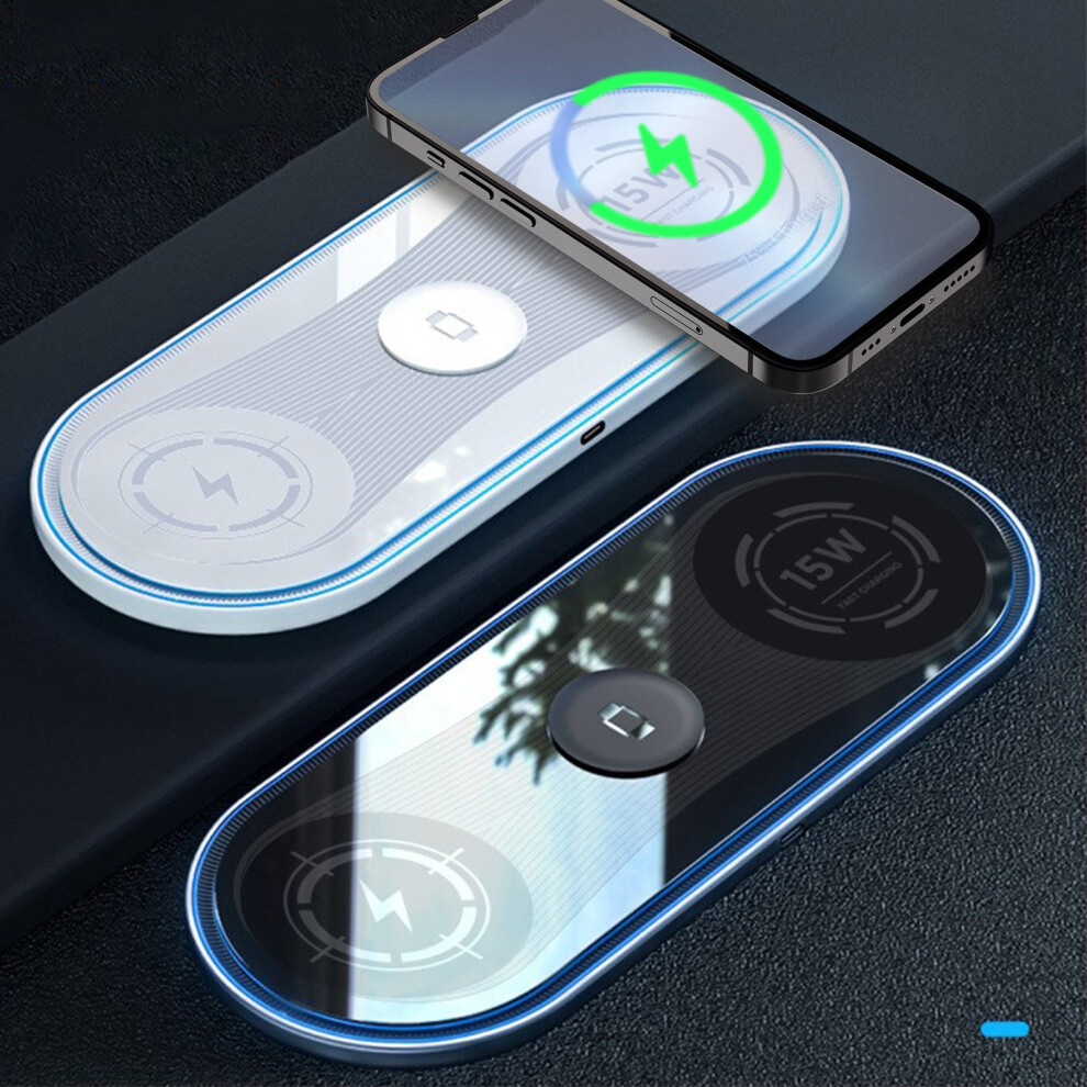 Cyber Monday Deals 2024: Viflosae 3-In-1 Wireless Charging Station, 15W For Multiple Devices, Compatible With Ios/Android 9389440471047