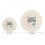 7" Woven Round Placemats (Set of 4) 6