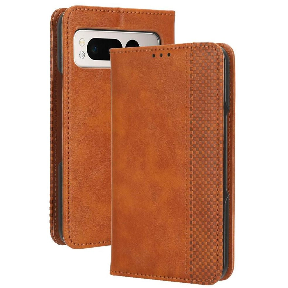 Case For Google Pixel Fold Magnetic Closure Pu Leather Wallet 9389440473560