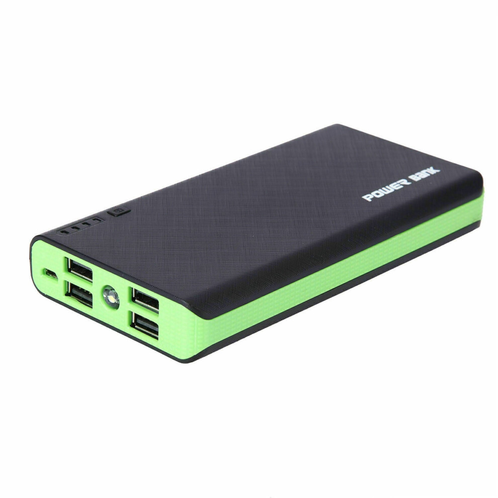 950000Mah 4 Usb Backup External Battery Power Bank Pack Charger For Cell Phone 9555307250883