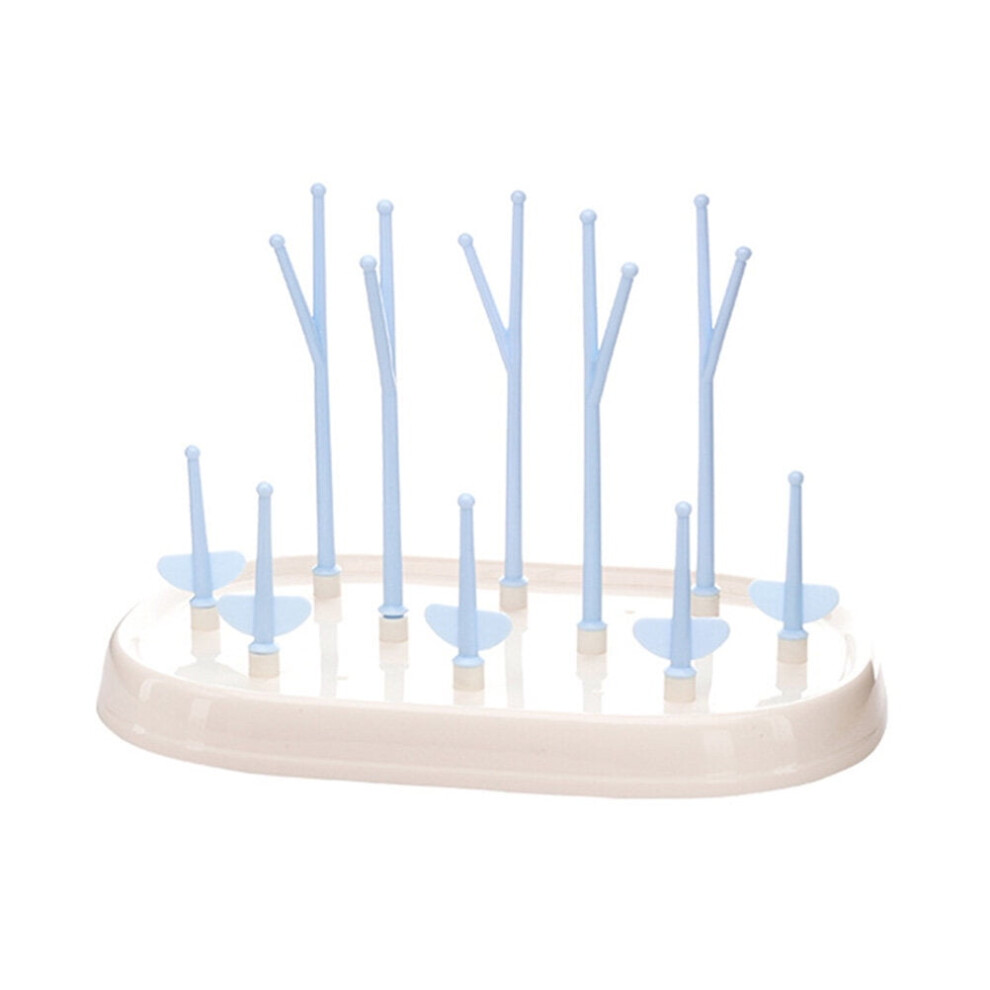 Detachable Bottle Drying Storage Rack Holder Multifunction Feeding Bottle Organizer (Random Color)