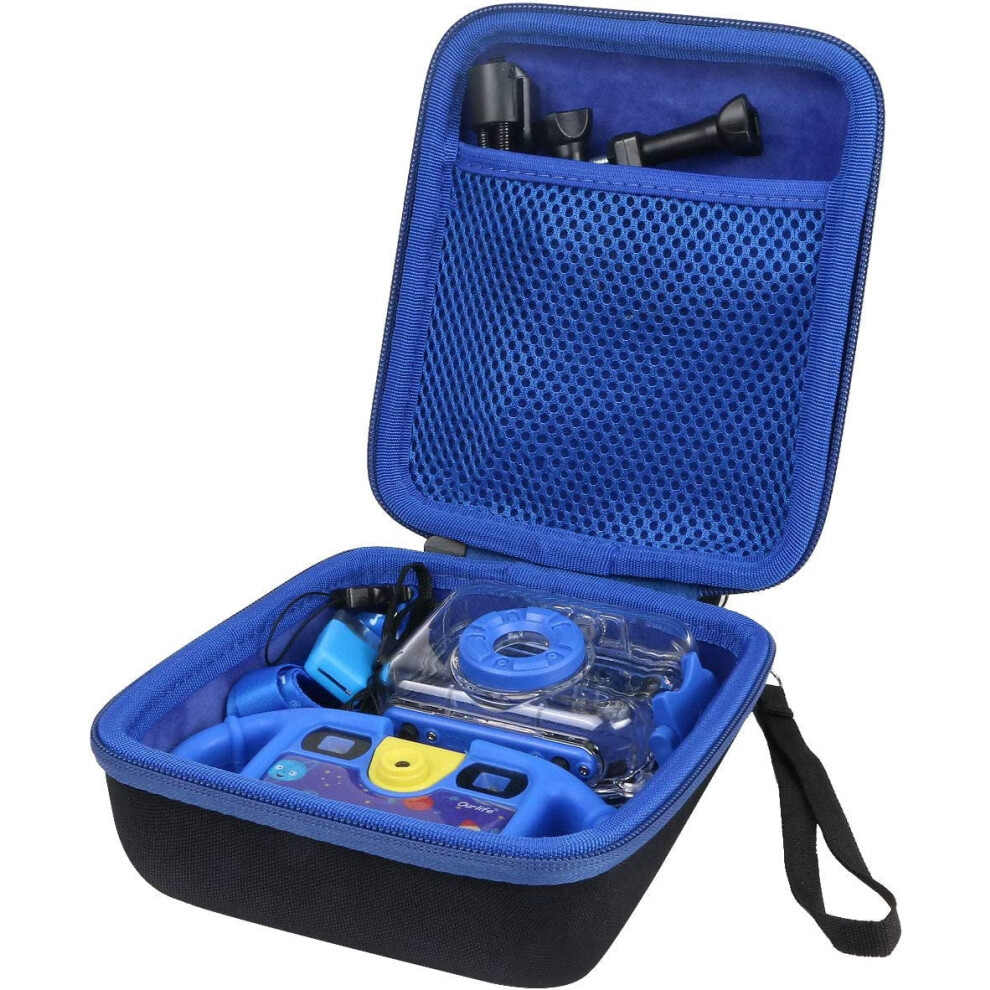Hard Carrying Case Replacement For Action Camera (Blue) Blue 9389440831568