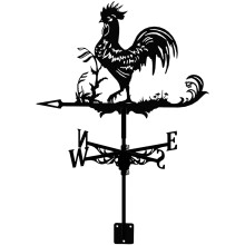 Jacenvly Christmas Tree Decorations Clearance Weather Vane Decoration Roof Weather Vane Garden Courtyard Decoration Room Decor