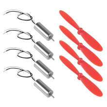 4pcs 716 Coreless Motor 3.7V 45000RPM with 4pcs 75mm CW CCW Propeller for FPV Quadcopter