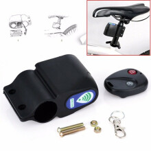 Wireless Alarm Lock Bicycle Bike Security System With Remote Control Theft Christmas Decorations for Home On Sale Clearance 2024