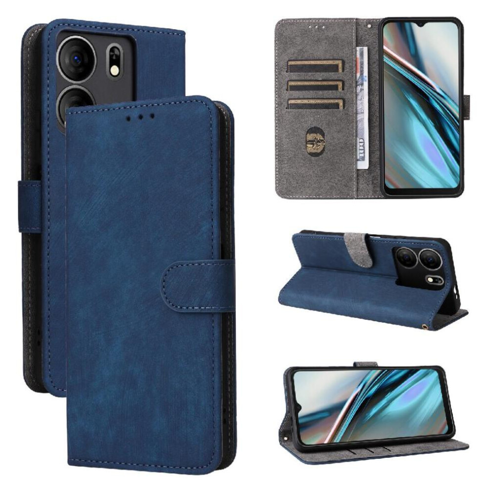 Case For Blu View 5 Magnetic Closure Pu Leather Card Slots Cover Flip Folio Wallet Rfid Blocking 9389440555051