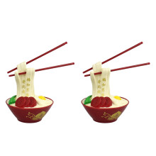 Chinese Noodles Cupcake Figurines (2pcs)
