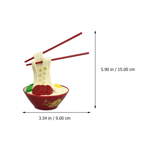 Chinese Noodles Cupcake Figurines (2pcs) 2