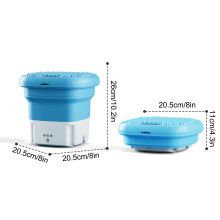DGOO Mini Washing Machine Foldable Bucket Type Laundry Clothes Washer Cleaner Travel