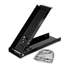 Heavy Duty Aluminum Can Crusher 16oz with Foot Pedal, LeverAssisted Wall Mount for Recycling