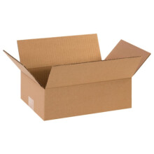 - 10x8x4 Pack of 25 Corrugated Cardboard Packing Shipping Mailing Moving Carton Boxes