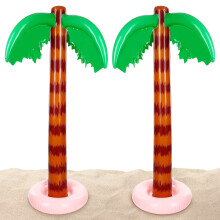 Eease Inflatable Palm Trees & Coconut Trees for Luau Party (2 pcs)