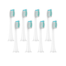 8-pack Replacement Heads for compatible with Philips Sonicare Series 3, 6, 9 White White Vit