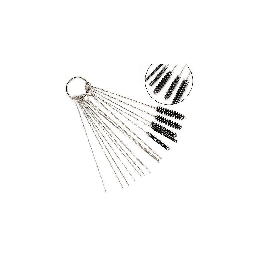 Carburetor Cleaning Tool Kit With Nylon Tube Brushes And Needles For Precision Jet Maintenance 9174973099444