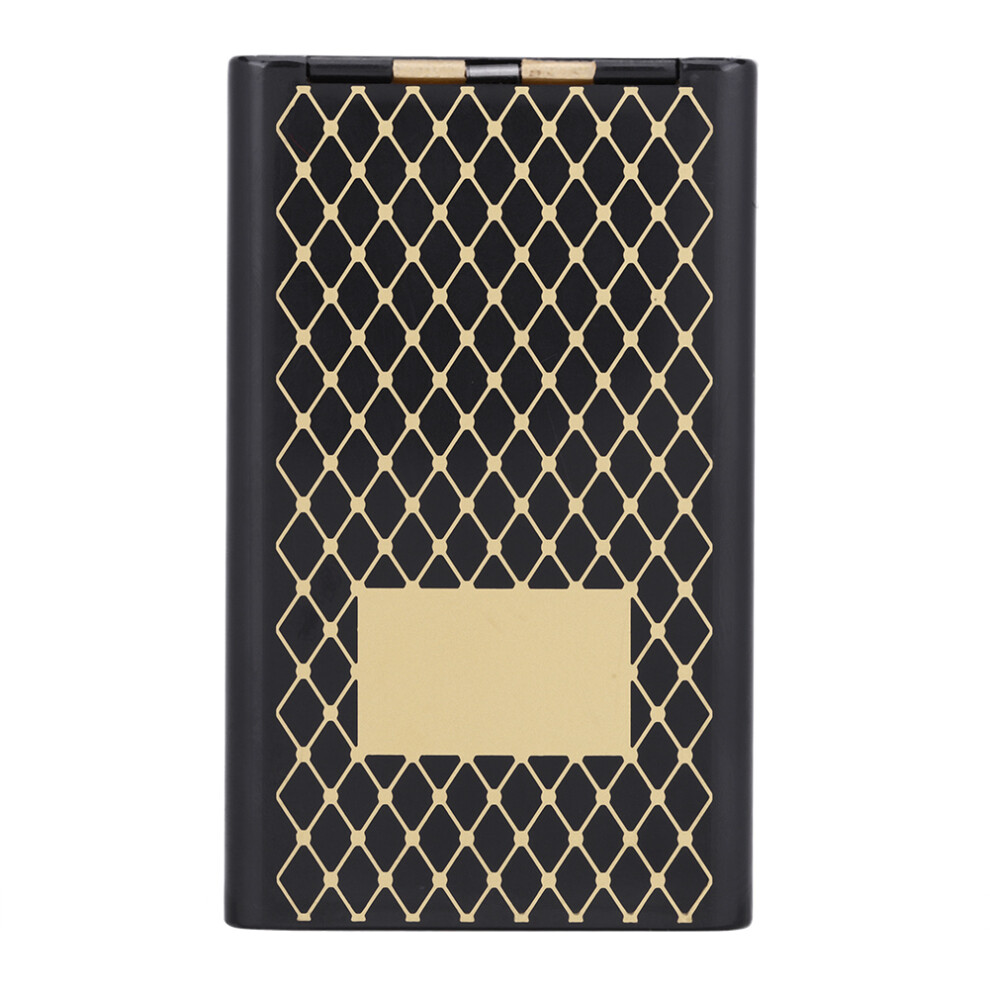 Golden Portable Cigarette Box With Rechargeable Electric Lighter Â Eagle