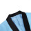 (L,Light Blue)Mens Business Slim Fit Wedding Party Blazer 4