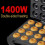 Mini Donut Maker 16Hole Nonstick DoubleSided Heating for Home and Commercial Use 2