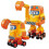 (No Box Scoop) Super Wings, Deformation Robot-action Figures -transformation 1