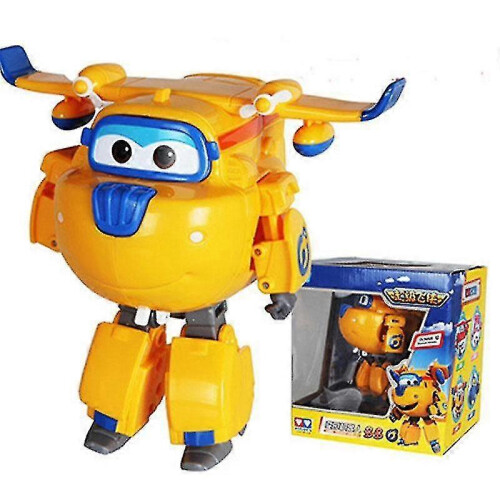 (With Box DONNIE)Super Wings, Deformation Robot-action Figures -transformation