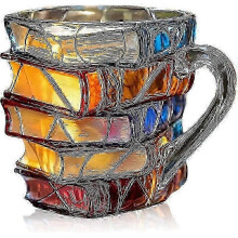 (A) 3D Novelty Painted Coffee Mug Collection 2025 - Perfect Gifts for Book Enthusiasts Enhancing Your Beverage with Literary Charm