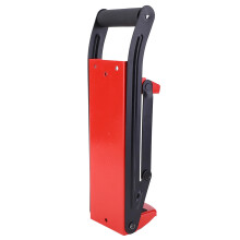 Heavy Duty Can Crusher for 16oz and 12oz Cans, Steel Body with Ergonomic Rubber Grip, Wall Mounted