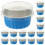 50 Pcs Foil Cake Cups Cupcake Tray Kitchen Baking Tools Containers with Lids Paper Liners Disposable 1