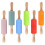 6pcs Silicone Rolling Pin Roller Pin Baking Rolling Stick Kitchen Baking Rolling Tool 1