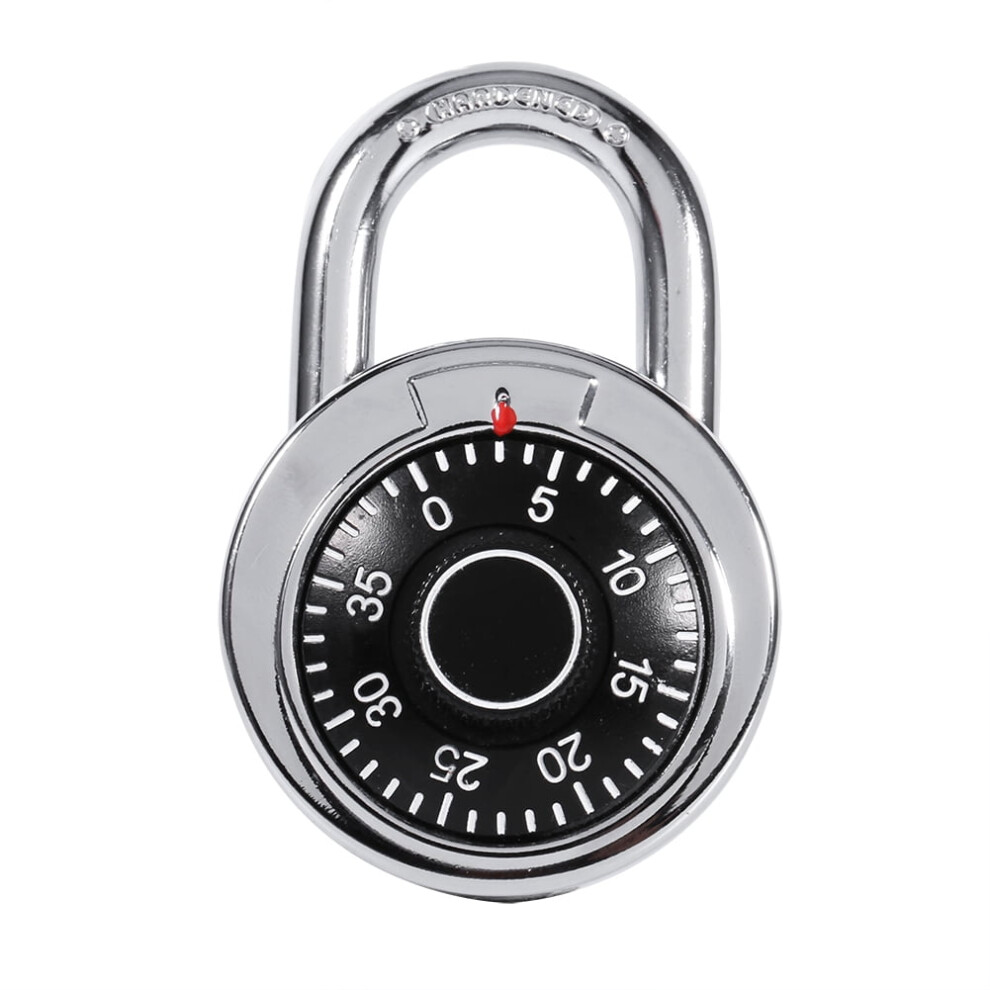 Combination Padlock Rotary Padlock Digit Combination Code Lock Safe Round Dial Number Luggage Suitcase Security Travel 9389440234611