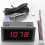 Mosiee 4Bit Digital LED Tachometer RPM Speed Meter+Hall Proximity Switch Sensor DC8-24V 2