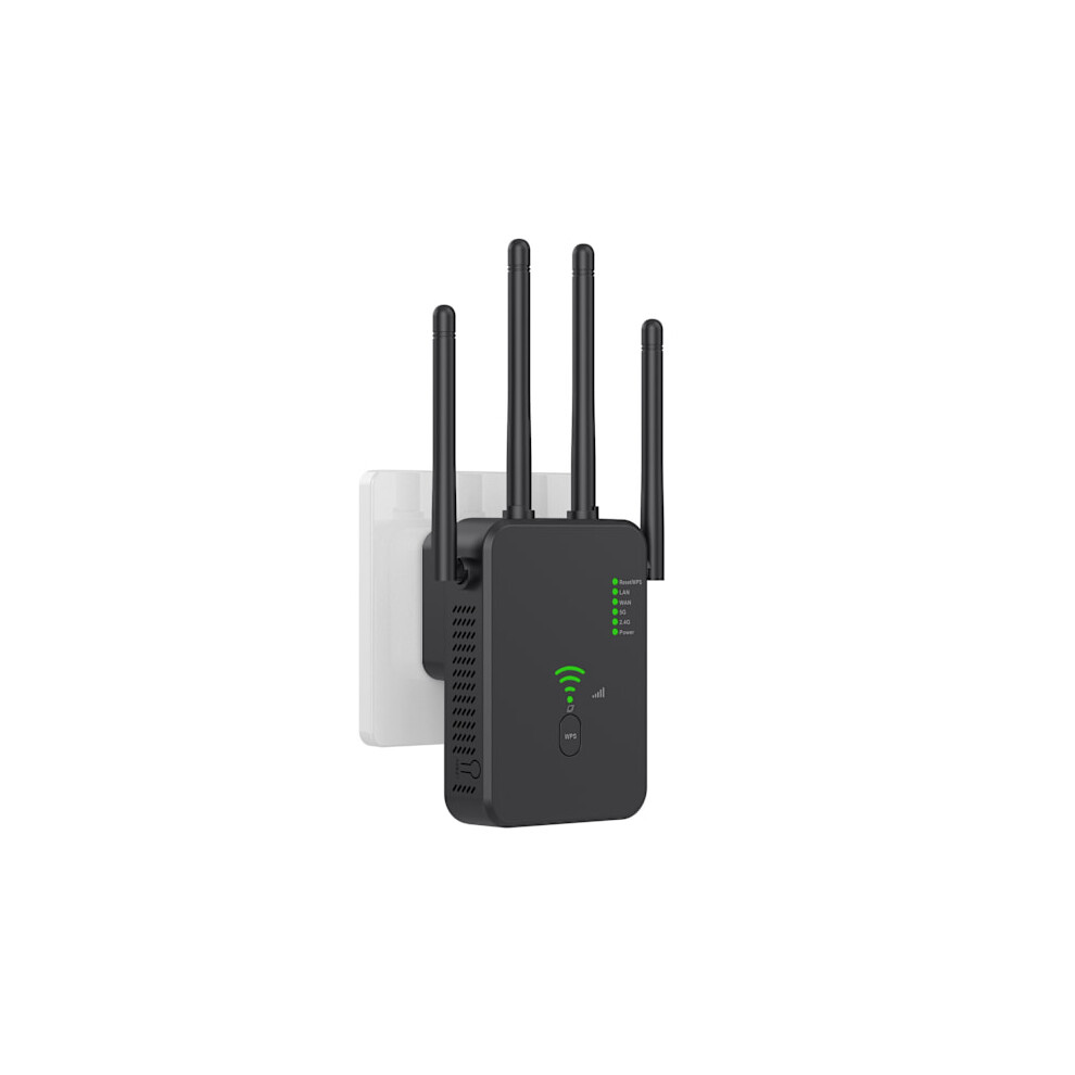 Wifi Repeater 1200 Mbps, Wifi Signal Amplifier Dual Band 2.4 Ghz And 5 Ghz Long Range Wifi Network Extender 9389440239364