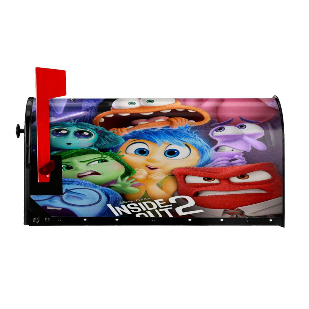 Inside Out Magnetic Mailbox Cover Garden Yard Home Decor For Outside, Decorative Outdoor Post Letter Box Wrap Decor Mail Wraps, 25.5X21 In 9389440381506