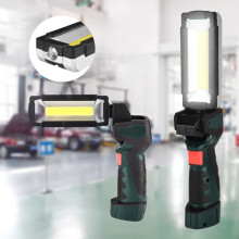 Donemore LED Work Light, USB Rechargeable COB Lamp with Strong Magnet, Flashlight for Car Repair, Workshop, Household, Emergency Use