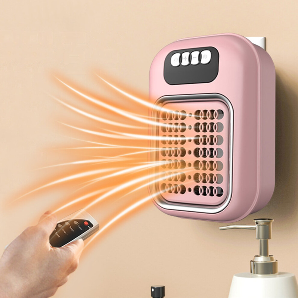 2024 Upgraded Smart Wall Heater 500W, Compact Indoor Bedroom Heater With Overheat Protection, Energy Saving Portable Warmer 9389440383395