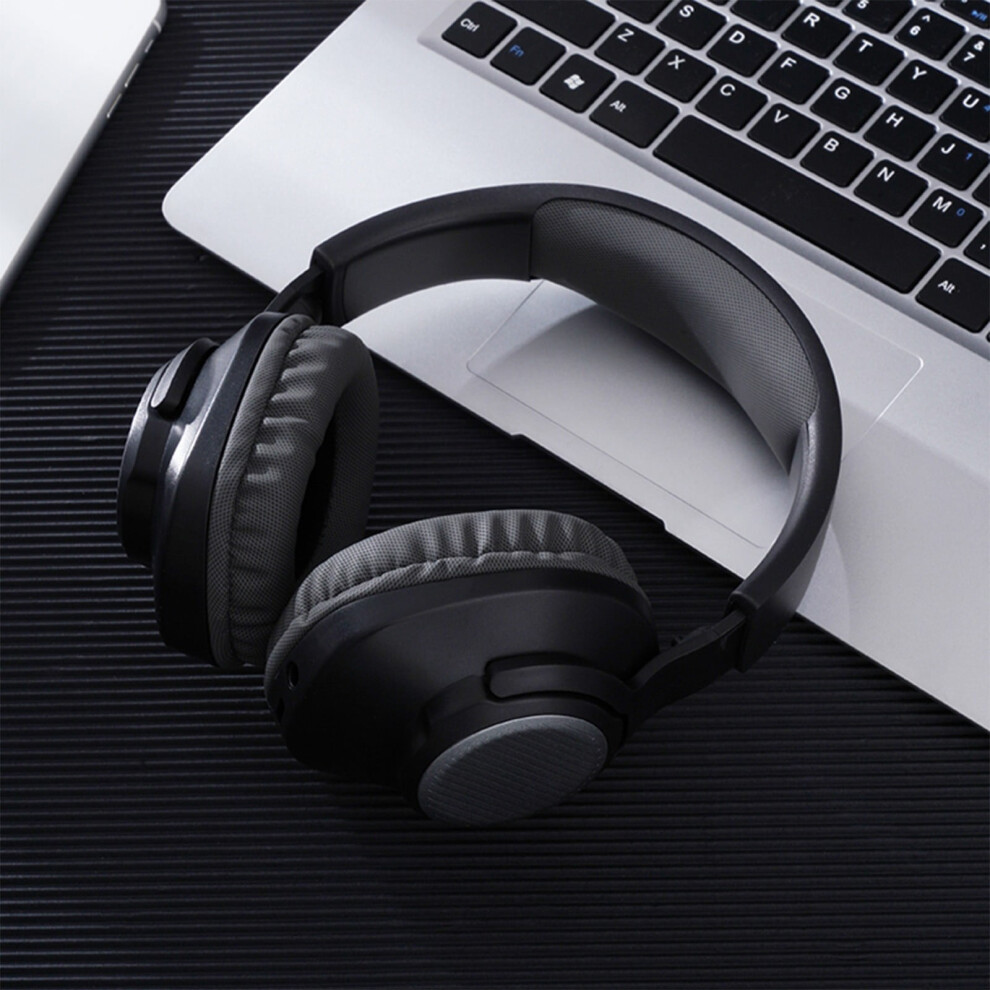 Gnobogi Bluetooth Headphones Over-Ear, Wireless With Microphone, Hifi Stereo, Foldable Lightweight Headset For Cellphone & Pc 9389440383265