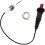 Pack Piezo Igniter Gas Grill Igniter with Push Button Universal Threaded Ceramic Electrode 30cm 5