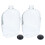 Floating Vase 2 Pcs Multi-function Glass Bottle Household Storage Jar with Lid Clear Bottles Empty Car Diffuser 1