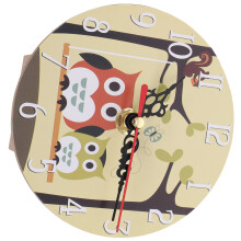 European Style Retro Small Table Clock Kids' Room Clock Night Stand Clock Office Child