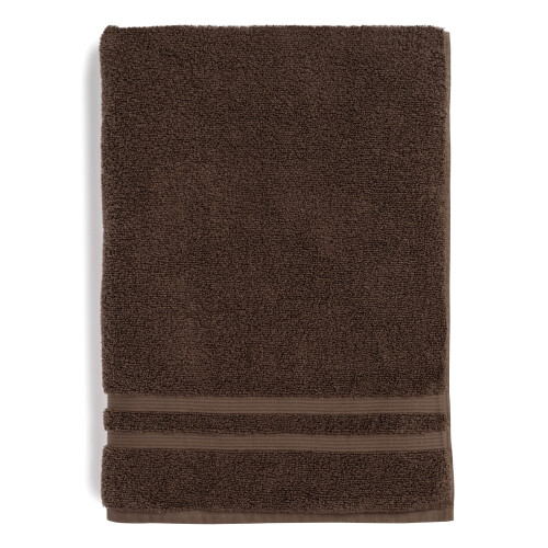 Mainstays Performance Solid Bath Sheet, 30" x 62", Brown Basket