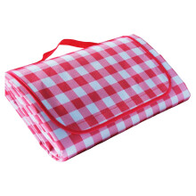 Hesroicy Picnic Mat with Handle - Waterproof, Foldable, Machine Washable Plaid Blanket for Outdoor, Camping, Beach - Portable & Anti-Dirty