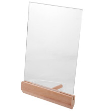 A5 Honor Certificate Box Standing Sign Award Picture Frame Table Menu Holder Photocard Acrylic