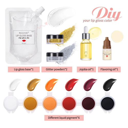 DIY Lip Gloss Kit Moisturizing Clear Lip Gloss Base Gel 100ml.?? 1